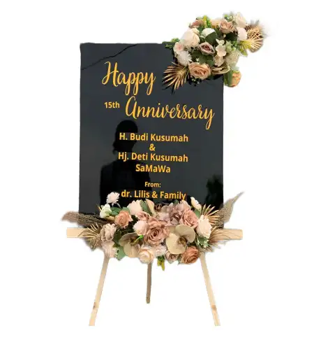 Papan Bunga Akrilik Wonogondo